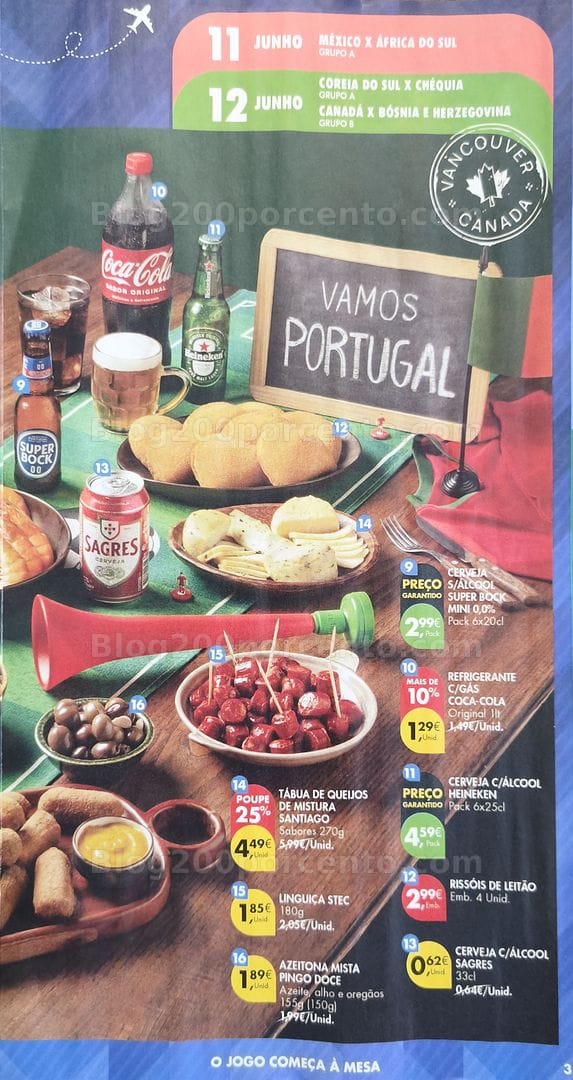 Antevisão Folheto PINGO DOCE Especial Mundial Promoções de 9 a 29 julho